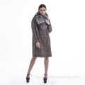 Модное пальто из чистого кашемира для женщин